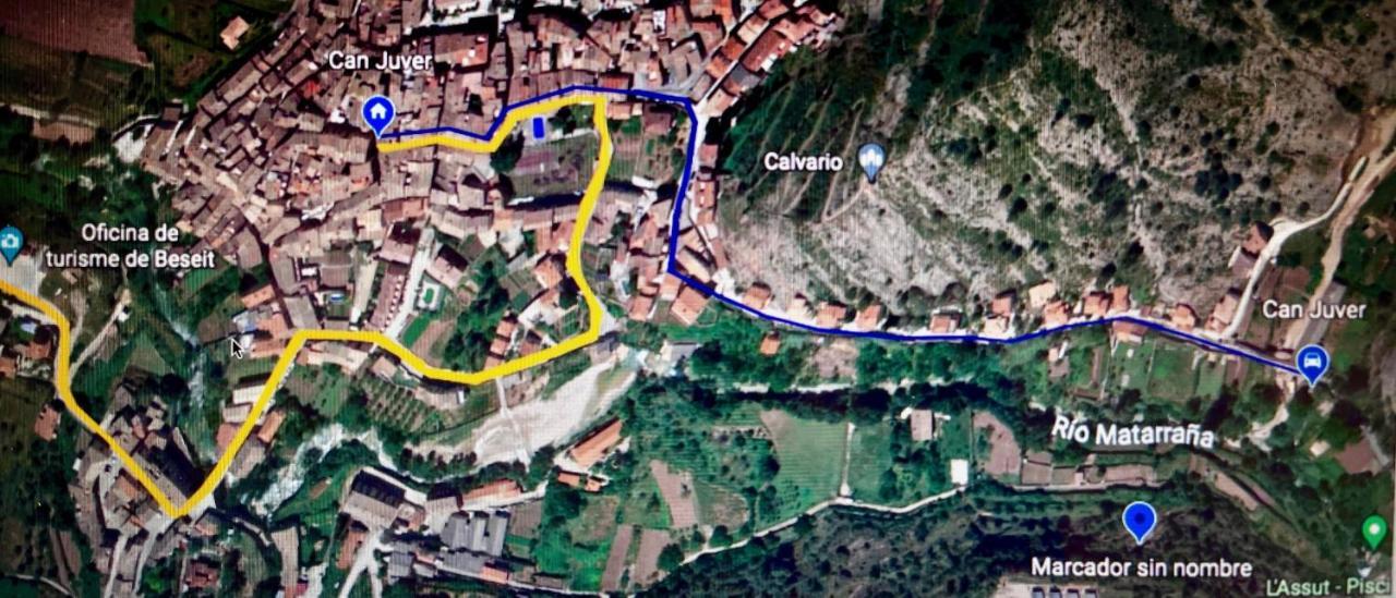Apartamentos Can Juver Beceite Bagian luar foto