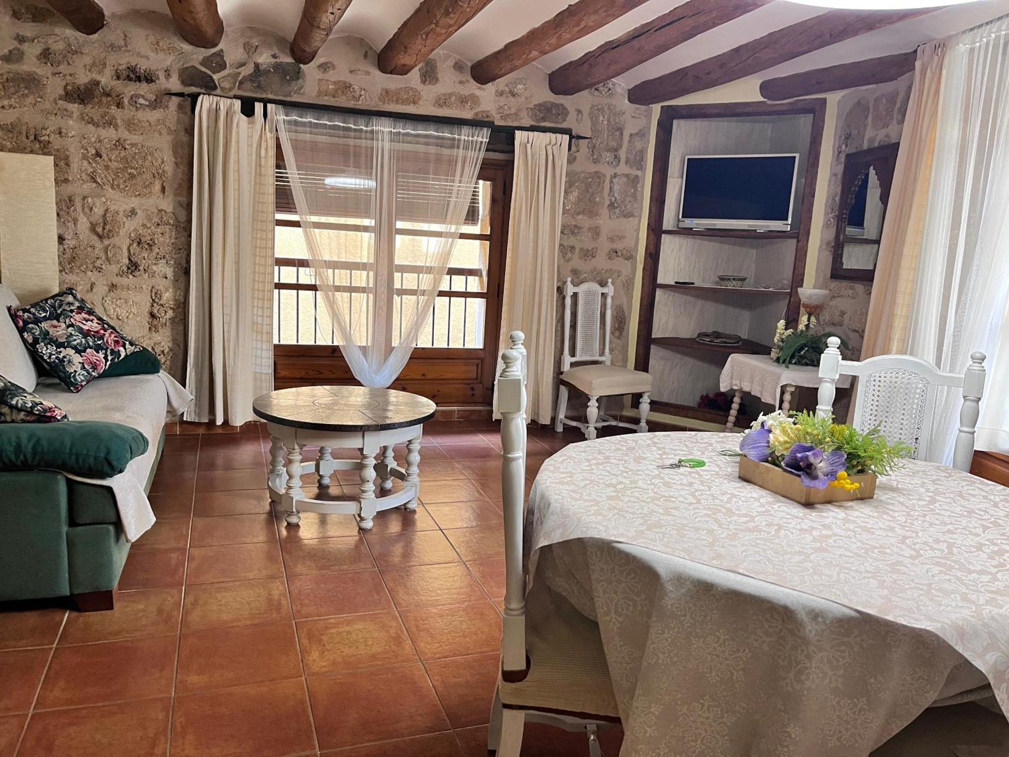 Apartamentos Can Juver Beceite Bagian luar foto