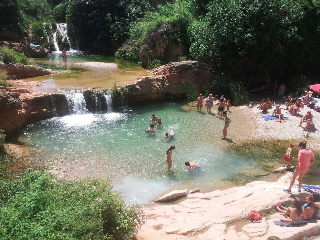 Apartamentos Can Juver Beceite Bagian luar foto